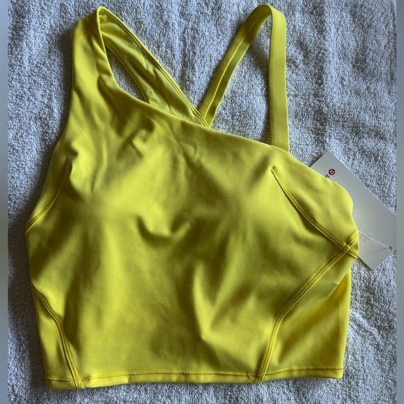 lululemon athletica Tops - Lululemon Everlux Asymmetrical Tennis Tank ✨